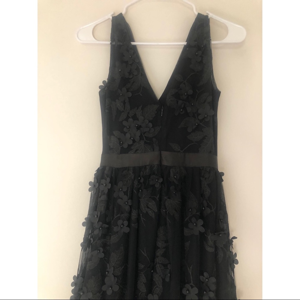 Laundry By Shelli Segal Black Prom Gown - Picture 11 of 11